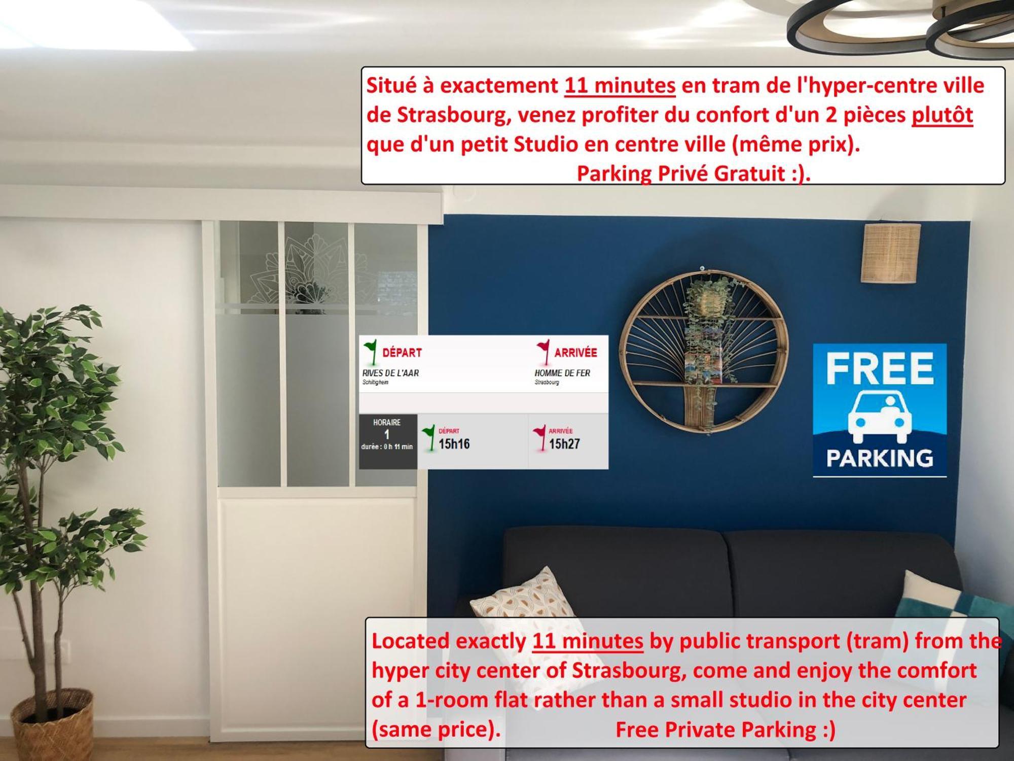 T2 - Tram Direct Strasbourg Centre Ville En 11 Min - Parking Gratuit Schiltigheim Extérieur photo